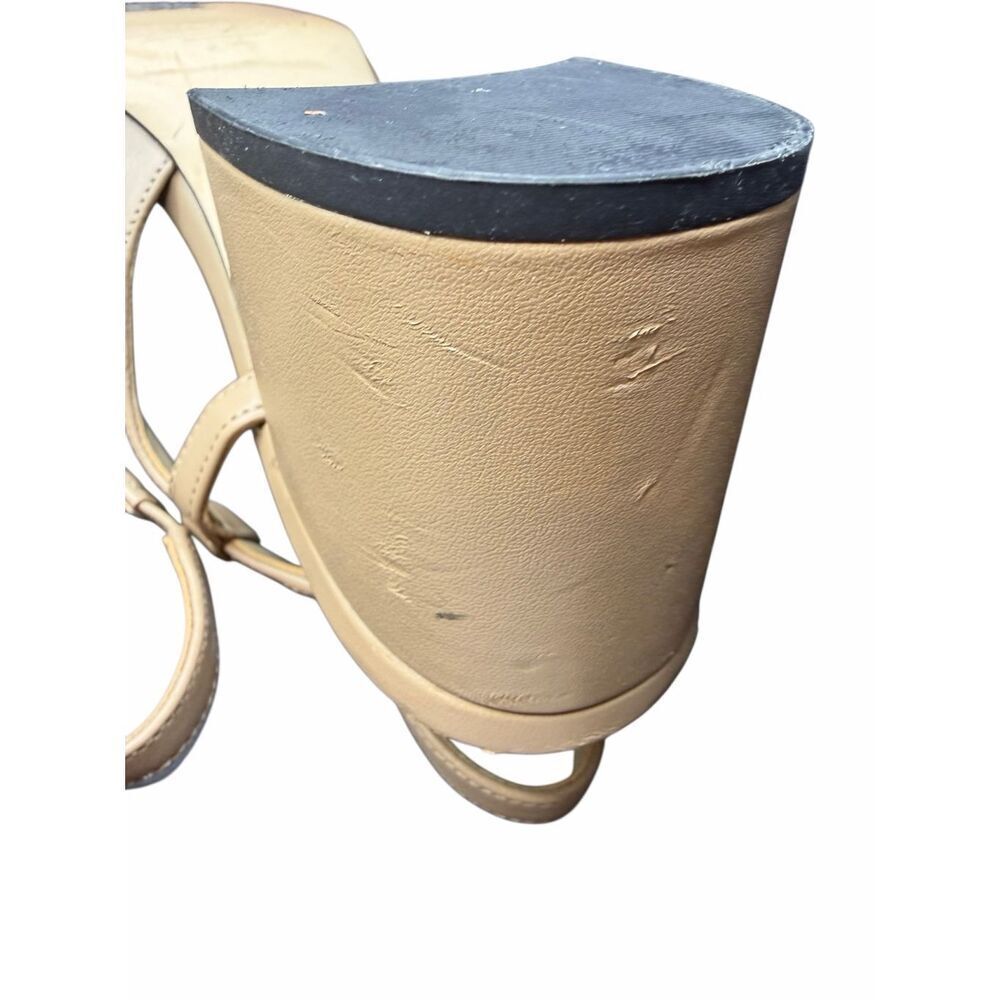 Michael Kors Tan with Black Toe Sling Back- size 9 - Picture 5 of 8